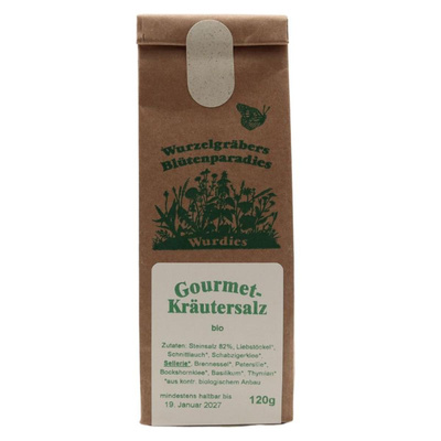 Produktfoto zu Gourmet Kräutersalz 120g