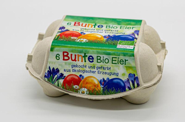 Produktfoto zu Eier 6er Bunte Ostereier