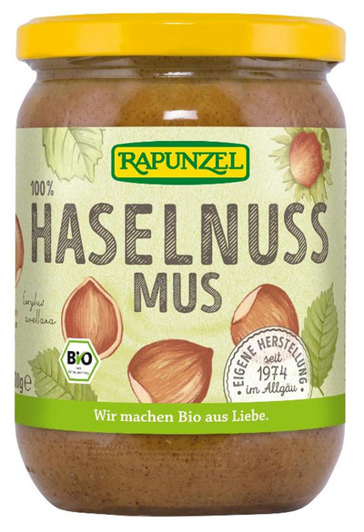 Produktfoto zu Haselnussmus 500g Rapunzel