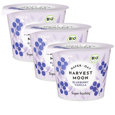Produktfoto zu Haferjoghurt altern. Blueberry Vanilla 3x275g