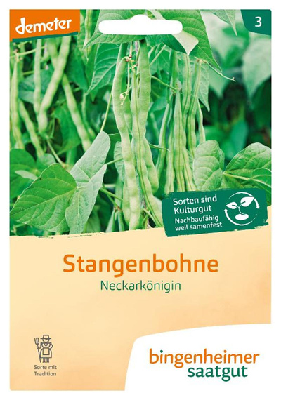 Produktfoto zu Stangenbohnen Neckarkönigin