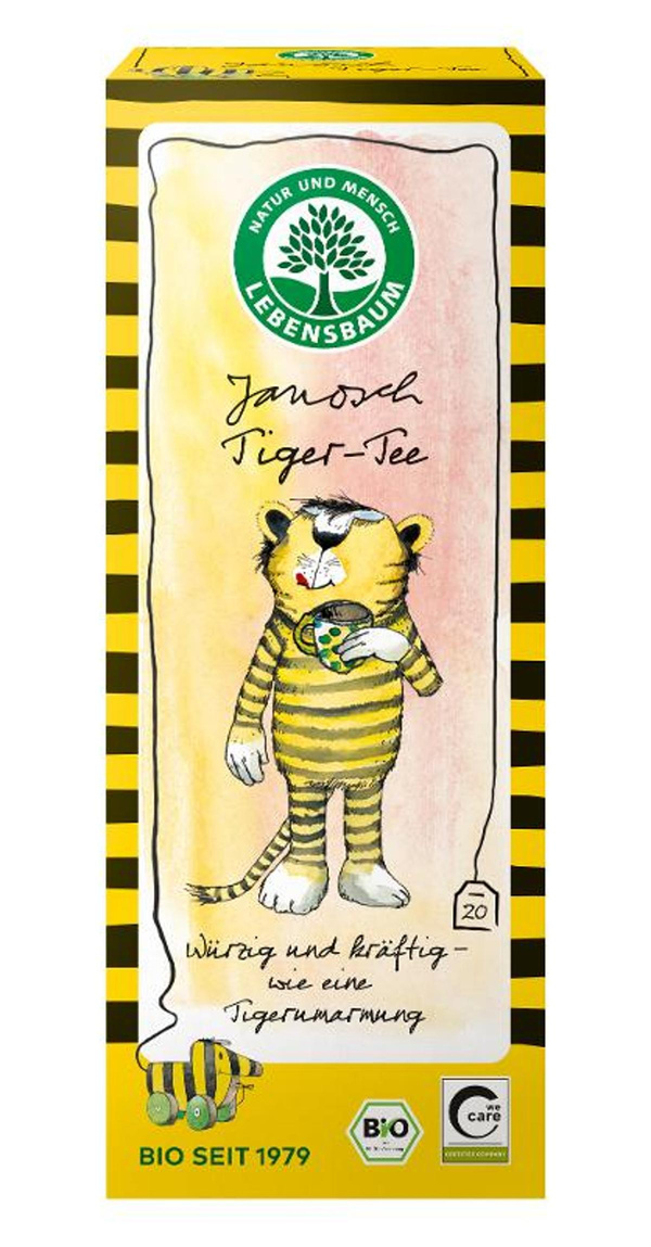 Produktfoto zu Janosch Tigertee 20 Beutel