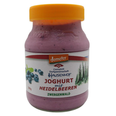 Produktfoto zu Hausenhof Joghurt Heidelbeere
