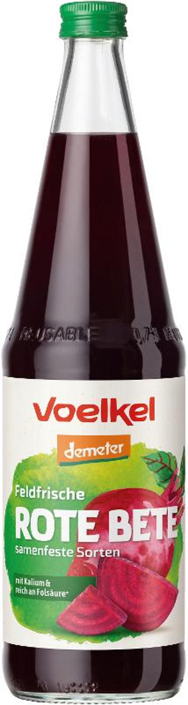 Produktfoto zu Rote Bete Saft feldfrisch 0,7L