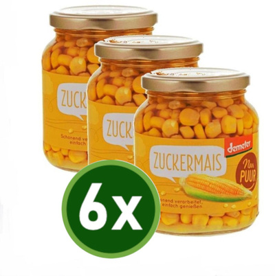 Produktfoto zu Zuckermais 6x350g