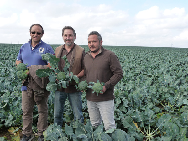 Wolfgang beim Erzeugerbesuch
