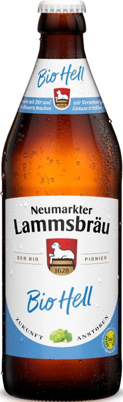Produktfoto zu Lammsbräu Bio Hell 4er Pack