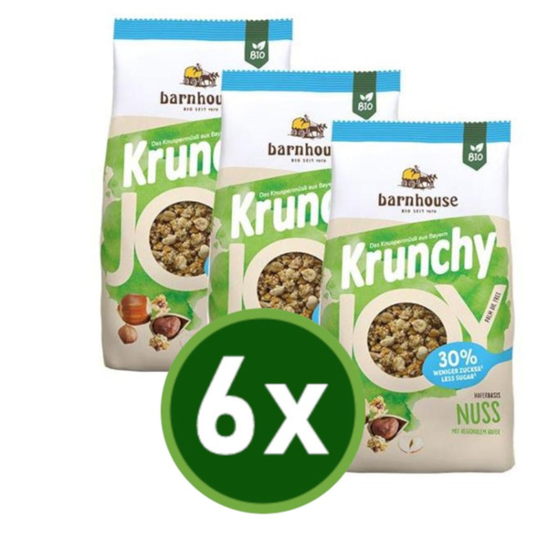 Produktfoto zu Krunchy Joy Nuss 6x375g