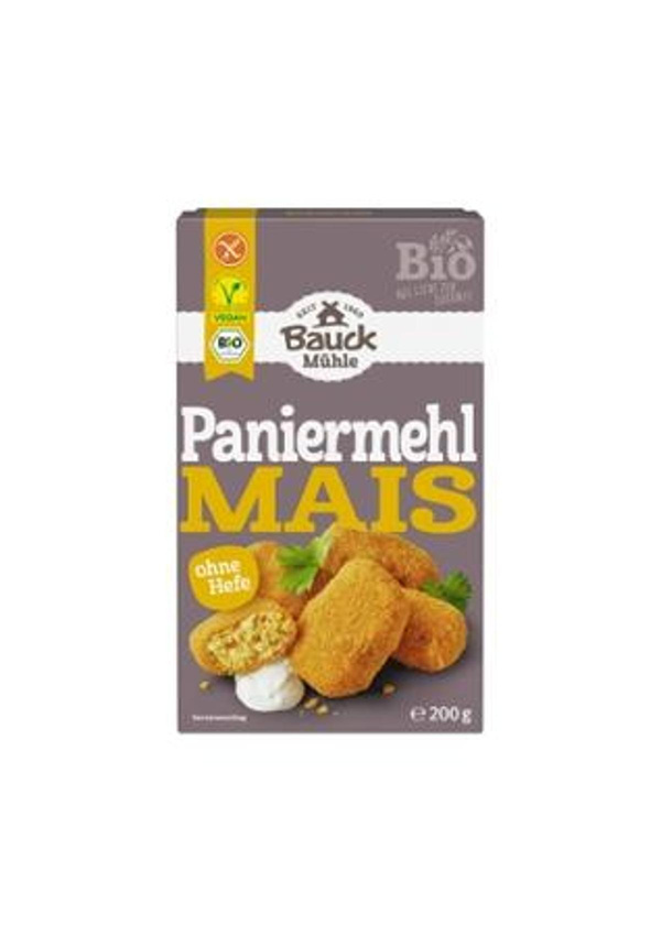 Produktfoto zu Paniermehl Mais glutenfrei 200g