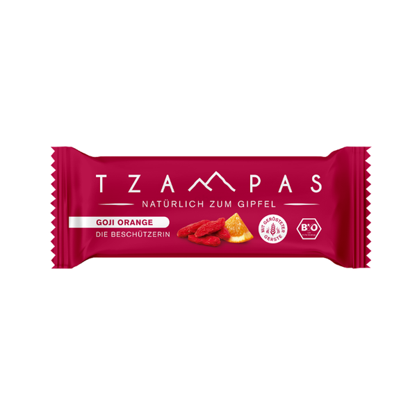 Produktfoto zu TZAMPAS Goji Orange Riegel 40g