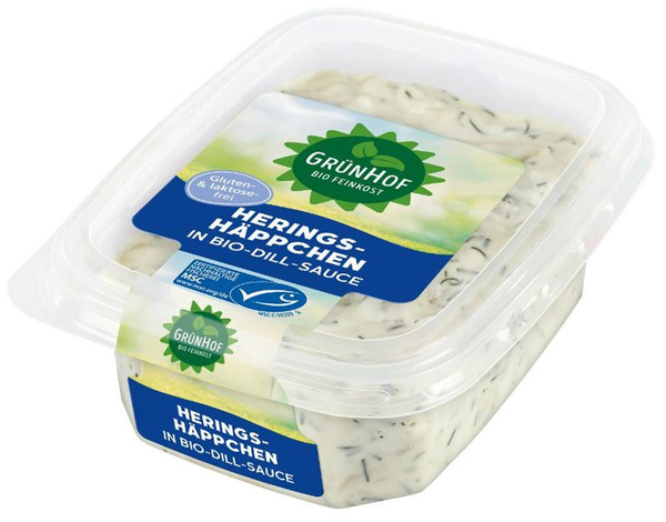 Produktfoto zu Heringshäppchen, Dill