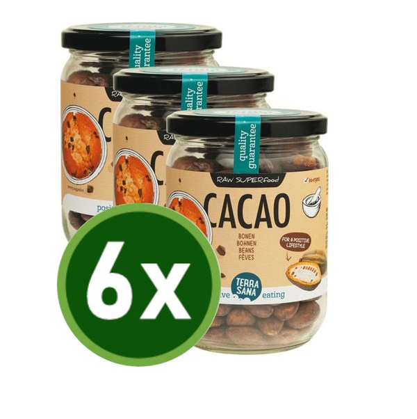 Produktfoto zu Kakaobohnen Raw 6x250g