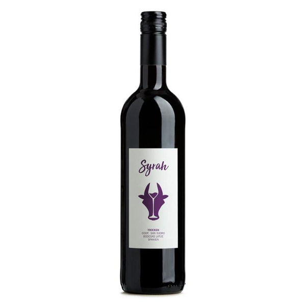 Produktfoto zu Syrah rot, trocken 0,75l