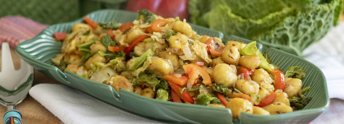 Schlamperts Kraut Gnocchi Pfanne