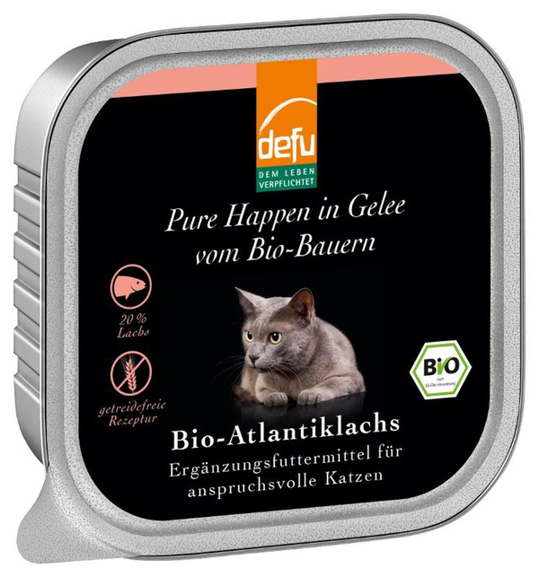 Produktfoto zu Nassfutter Katze A-Lachs 100g