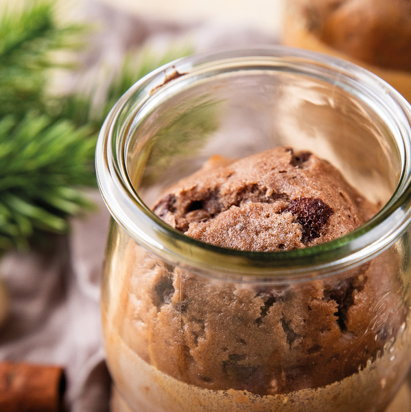 Glühweinkuchen im Glas