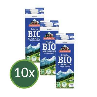 Produktfoto zu Frische Milch 1,5% länger haltbar, 10x1L