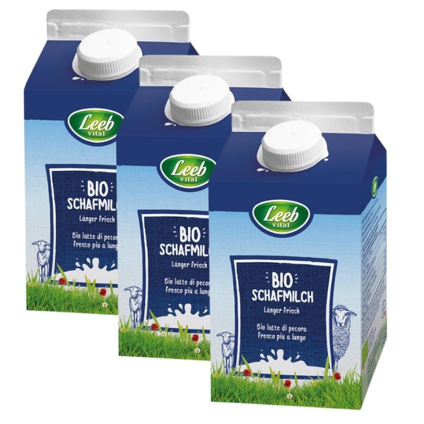 Produktfoto zu Schafmilch länger haltbar, 3er Gebinde