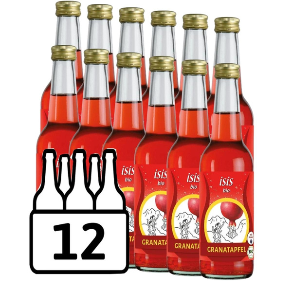Produktfoto zu ISIS GRANATAPFEL 12x0,33l