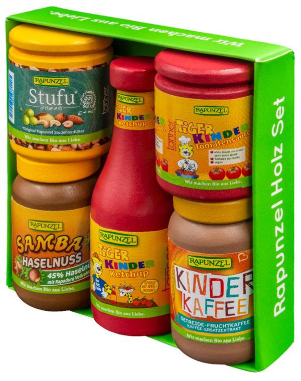 Produktfoto zu Holzspielwaren klein 5 Stück