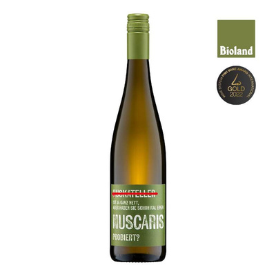 Produktfoto zu Muscaris feinherb weiß 0,75 l