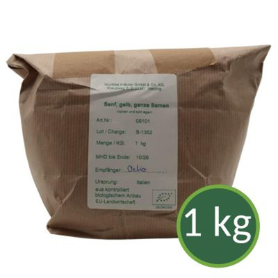 Produktfoto zu Senfsaat 1kg