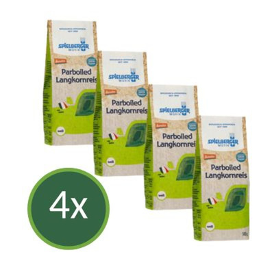 Produktfoto zu Parpoiled Reis 4 x 500g