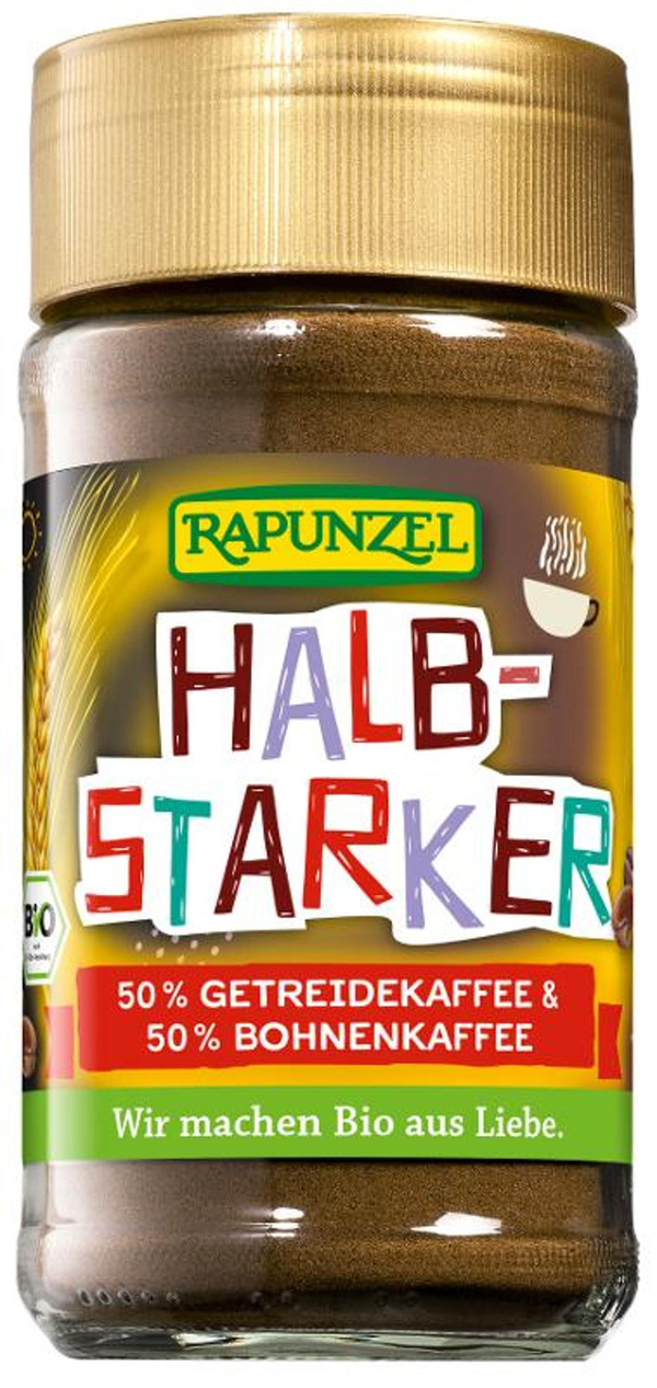 Produktfoto zu Halbstarker Instant Kaffee 100g