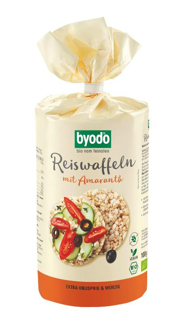 Produktfoto zu Reiswaffeln mit Amaranth 100g