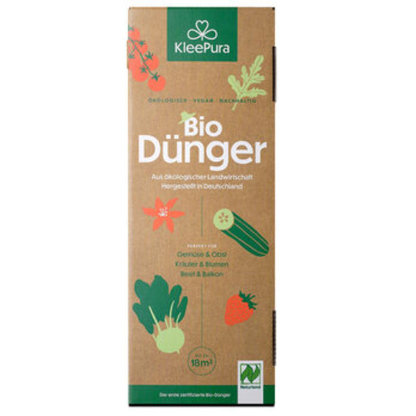 Produktfoto zu KleePura Bio Dünger vegan 1,75kg