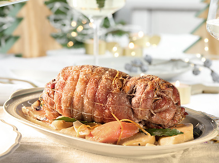 Putenrollbraten
