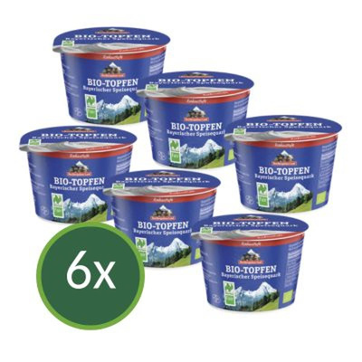 Produktfoto zu Bayerischer Topfen Rahmstufe 6x250g