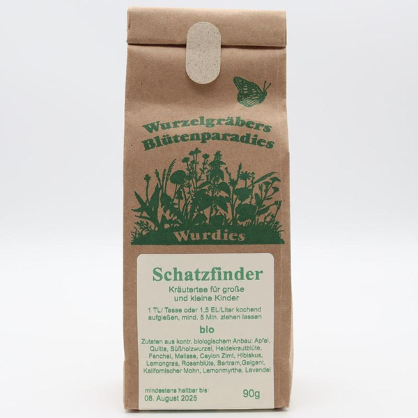Produktfoto zu Schatzfinder Kräutertee 90g