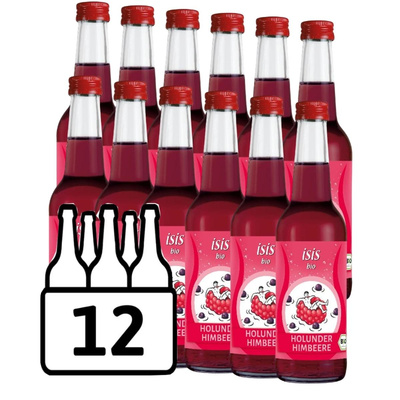 Produktfoto zu ISIS HOLUNDER HIMBEERE 12x0,33