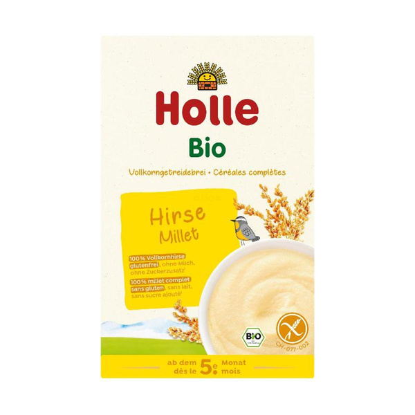Produktfoto zu Vollkorn Hirse Getreidebrei 250g