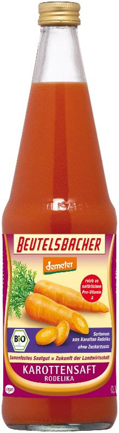Produktfoto zu Karottensaft Rothild 6er Kasten