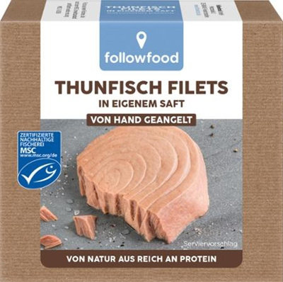 Produktfoto zu Thunfisch im eigenen Saft 185g