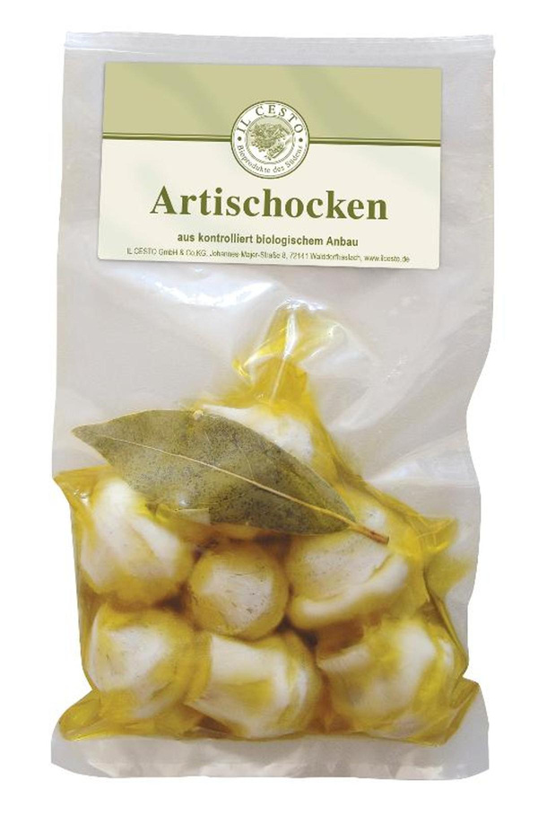 Produktfoto zu Artischockenherzen cotto natur 185g