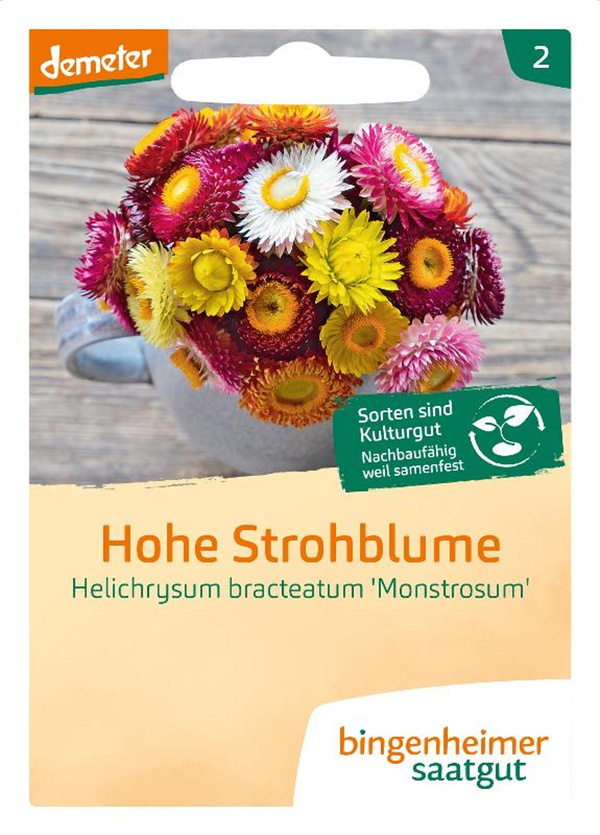 Produktfoto zu Saatgut Hohe Strohblume