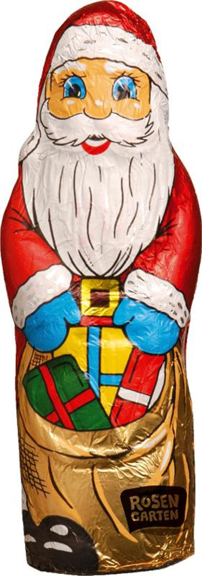 Produktfoto zu Vollmilch Weihnachtsmann in Staniol 50g
