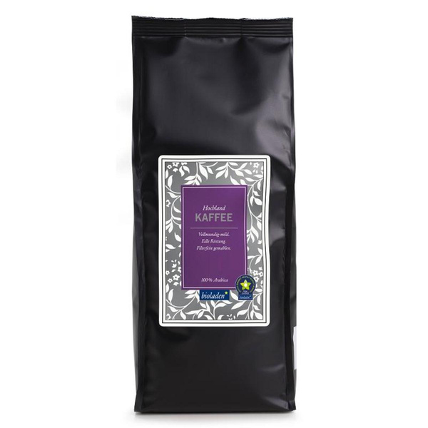 Produktfoto zu Kaffee Hochlandkaffee gemahlen