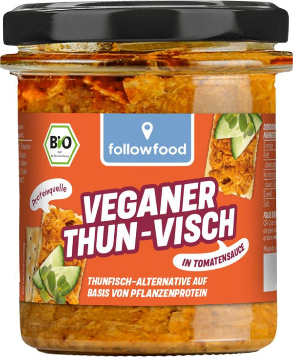 Produktfoto zu Veganer ThunVisch Tomate 180g