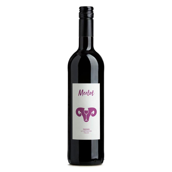 Produktfoto zu Merlot La Cappuccina rot, trocken, 0,75l