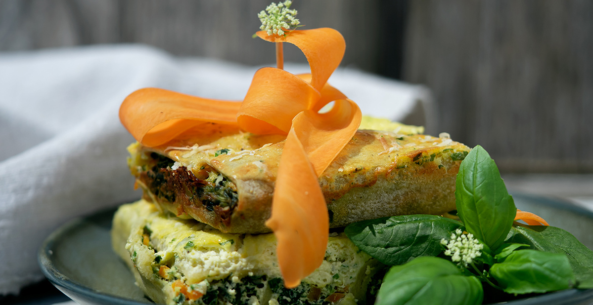 Spinat-Cannelloni mit Ricotta