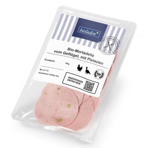Produktfoto zu Geflügel-Mortadella Pistazie
