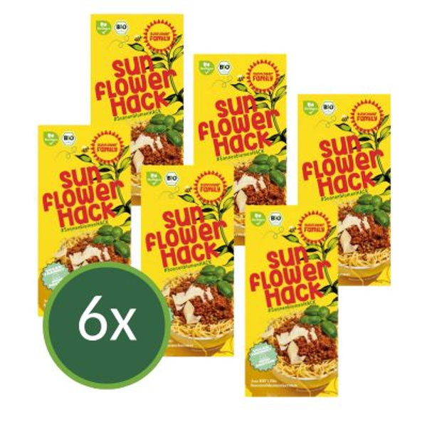 Produktfoto zu Sonnenblumen Hack 6x76g