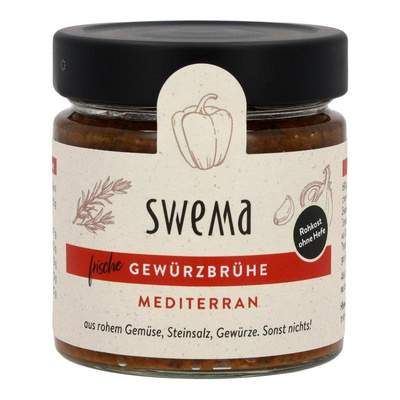 Produktfoto zu Gemüsebrühe frisch mediterran 210g Swema
