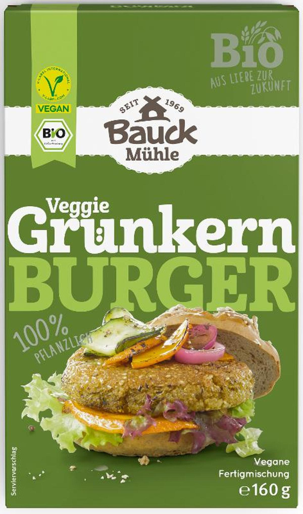 Produktfoto zu Grünkernburger 160g