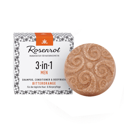 Produktfoto zu festes Shampoo Men 3in1 60g Bitterorange