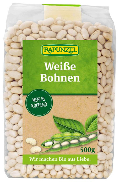Produktfoto zu Weiße Bohnen 500g
